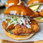 Healthy Hot Honey Chicken Sandwiches