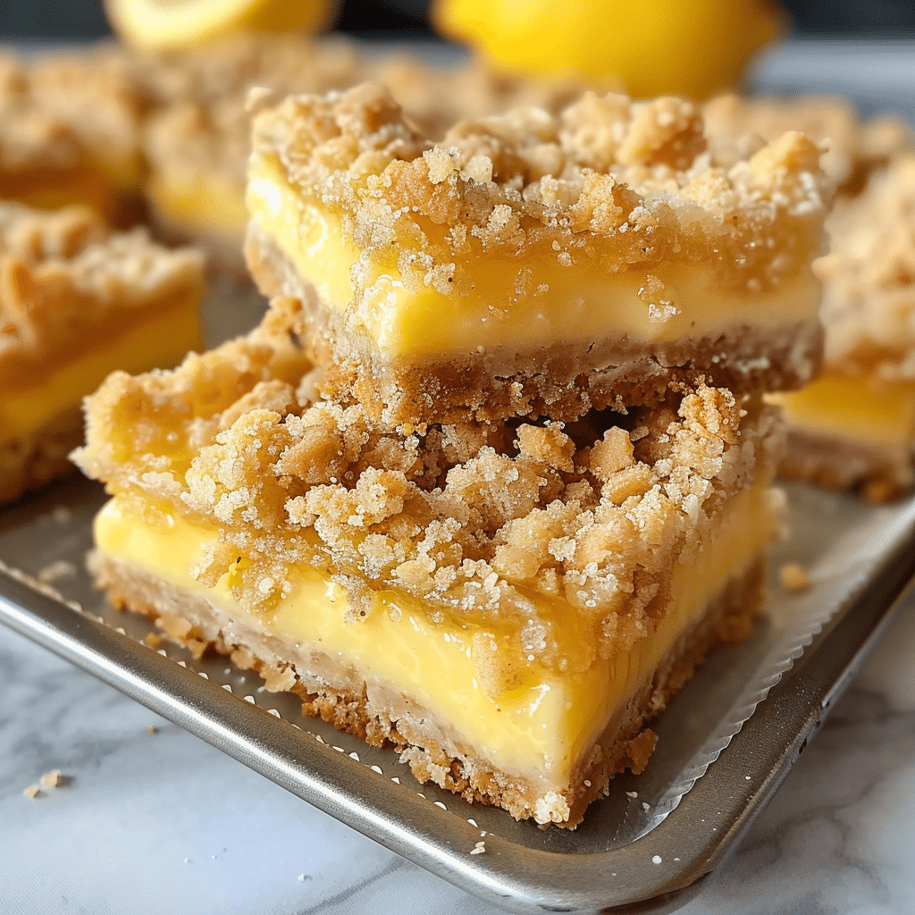 Homemade Lemon Crumb Bars 4 Homemade Lemon Crumb Bars