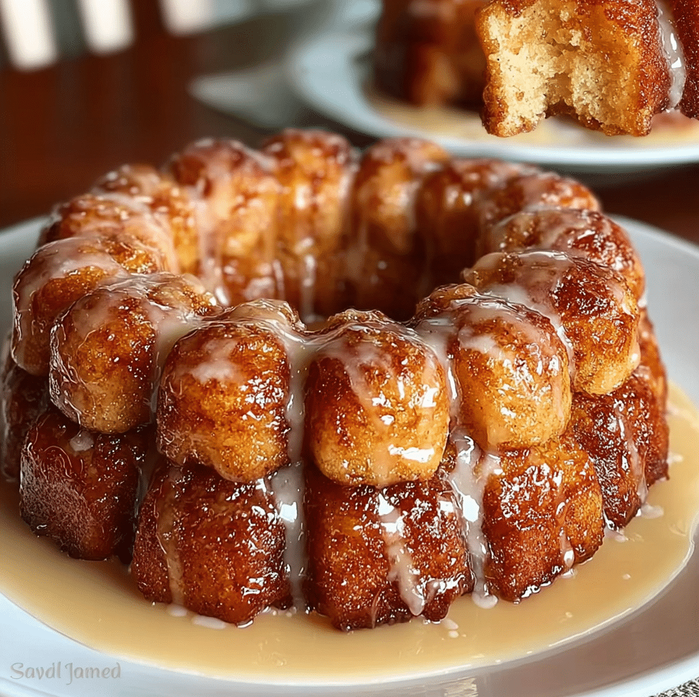 Homemade Monkey Bread With Vanilla Glaze 1 e1770219101916