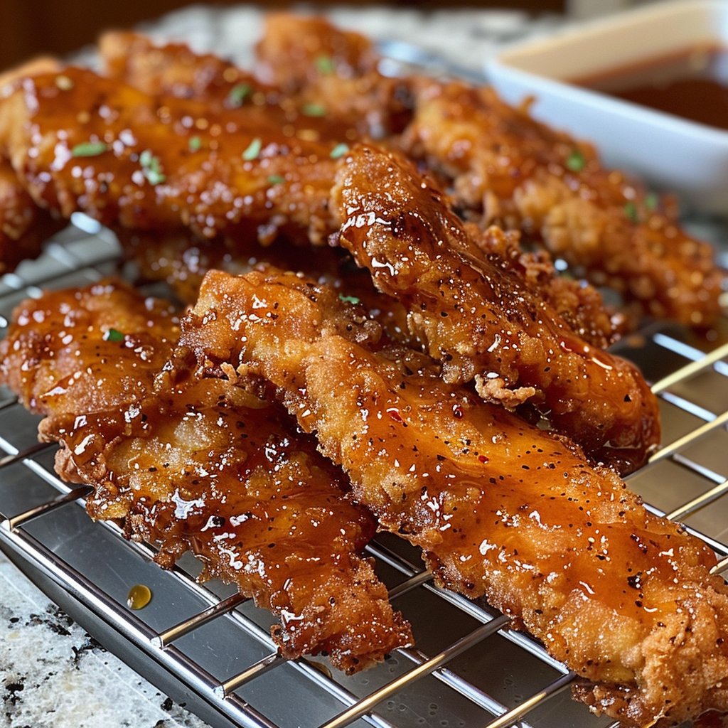 Honey Sriracha Chicken Tenders 1