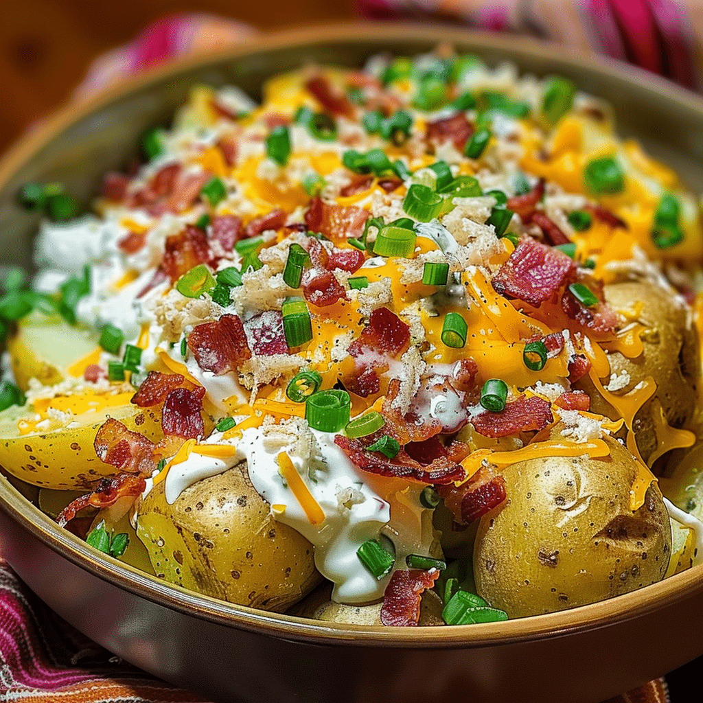 Loaded Baked Potato Salad 4 Loaded Baked Potato Salad 1