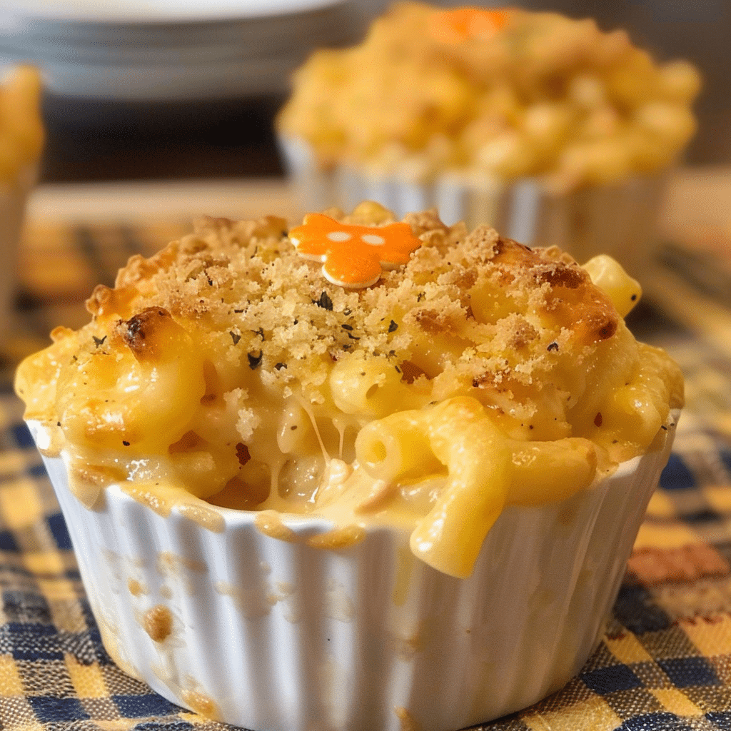 Mac and Cheese Cups 4 Mac and Cheese Cups