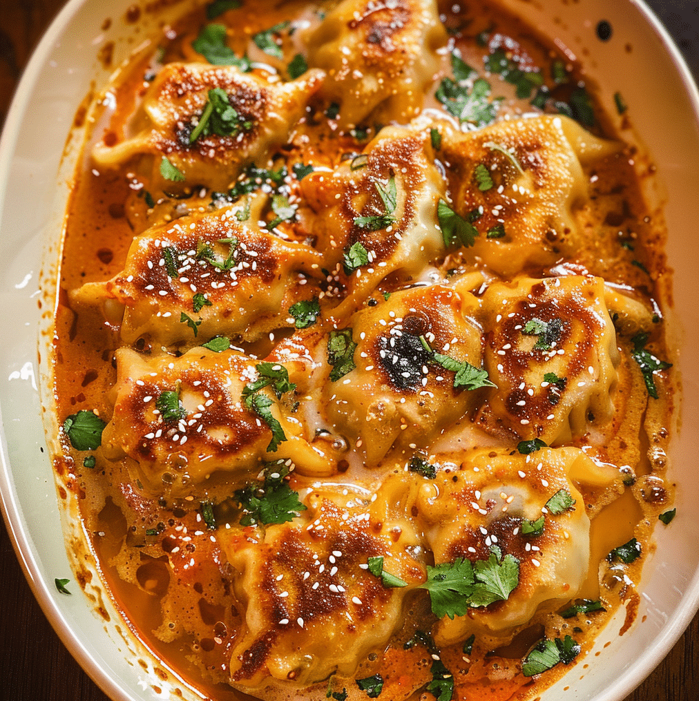 One Pan Baked Dumplings e1770852436863