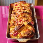 Rhubarb and Custard Brioche Loaf 1