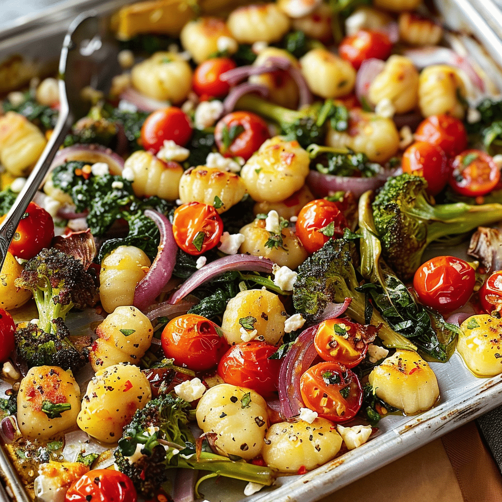 Sheet Pan Gnocchi 4 Sheet Pan Gnocchi 1