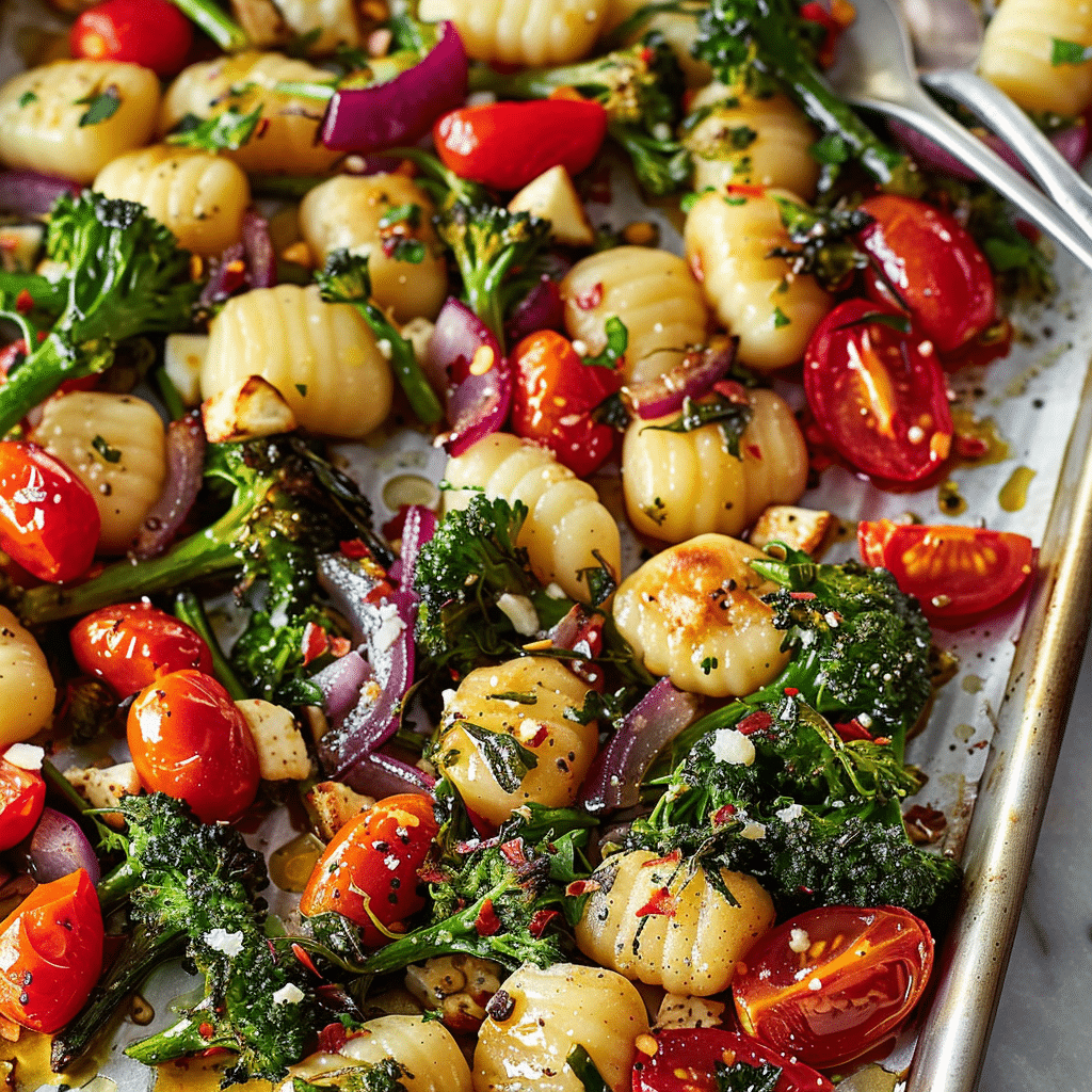 Sheet Pan Gnocchi
