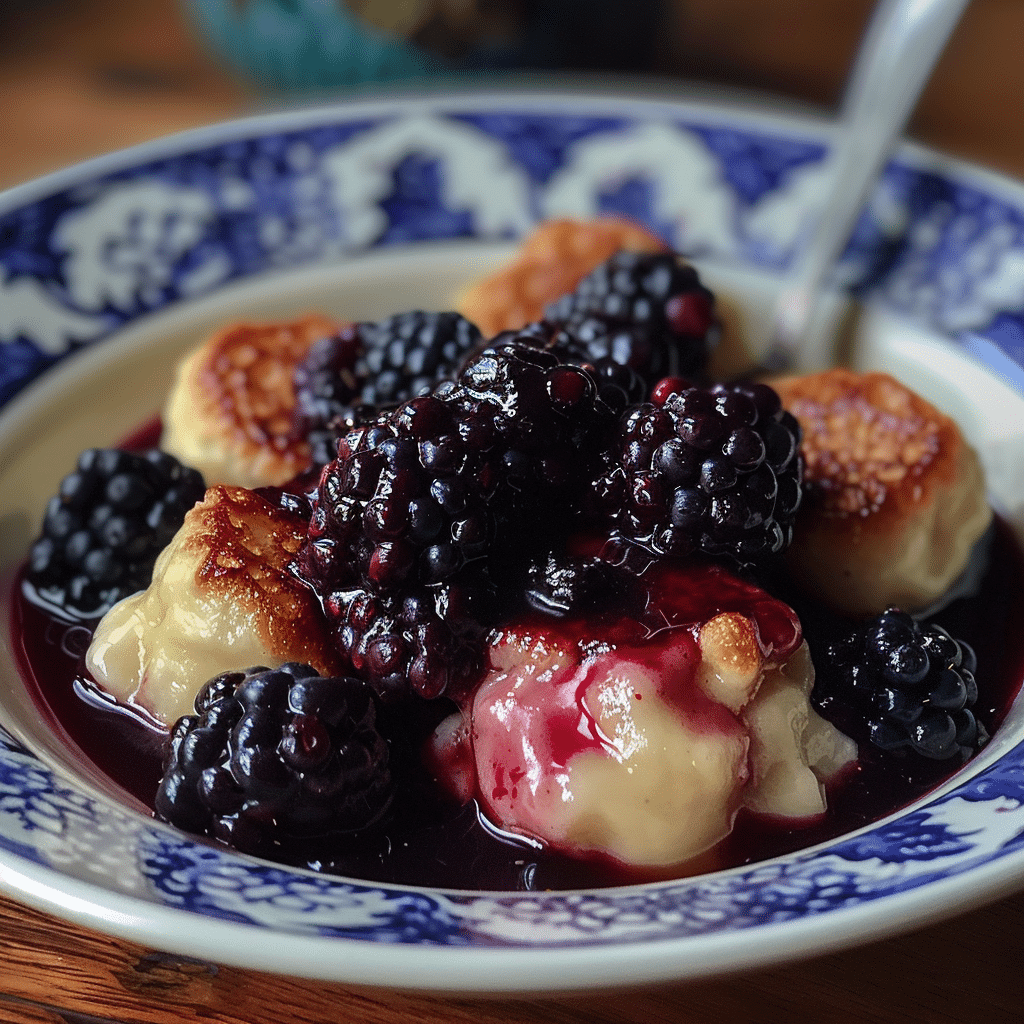Blackberry Dumplings Recipe 4 Blackberry Dumplings Recipe 1