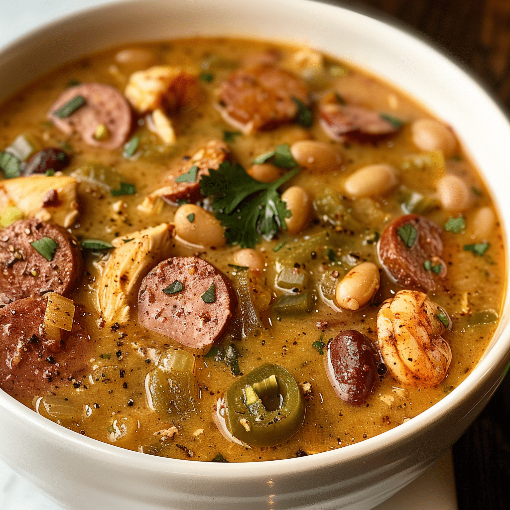 Cajun White Chicken Chili