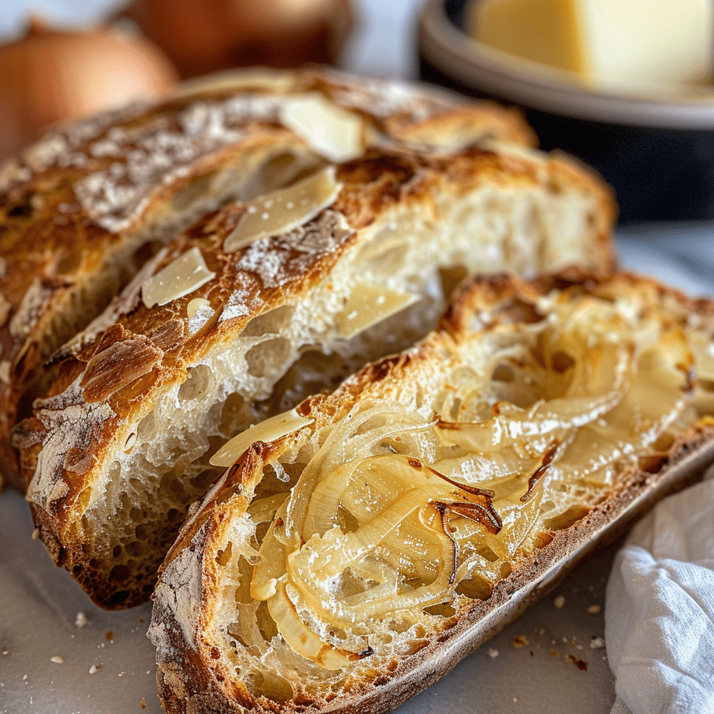 Caramelized Onion Gouda Sourdough 1