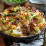 Cheesy Corned Beef Colcannon Casserole 1