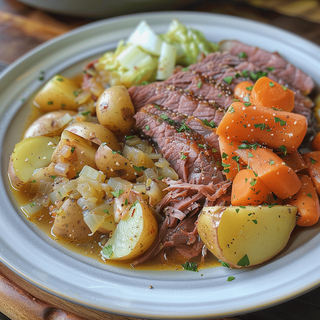 Corned Beef and Cabbage Slow Cooker 4 Corned Beef and Cabbage Slow Cooker