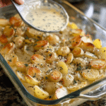 Creamy Caramelized Onion Potato Casserole 1