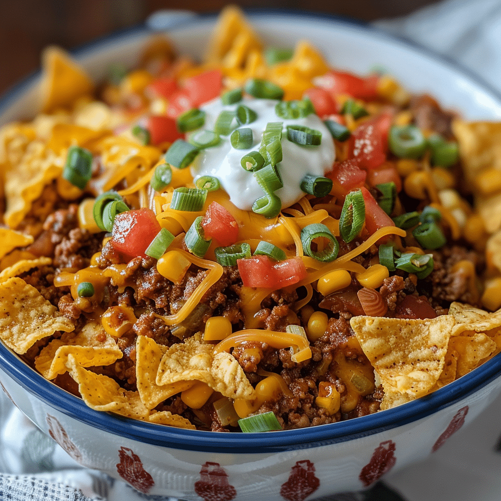 Easy Frito Pie Recipe 1