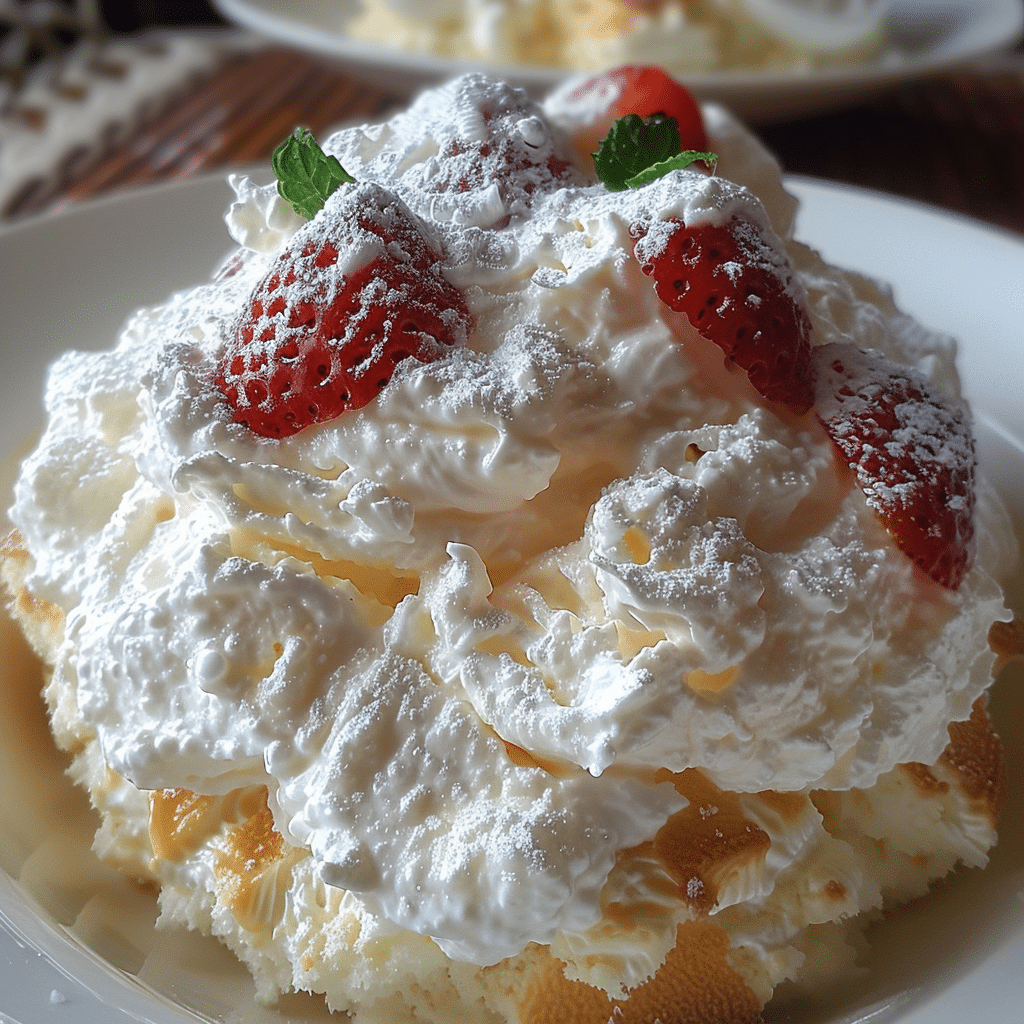 Fluffy Yogurt Cloud Dessert 4 Fluffy Yogurt Cloud Dessert