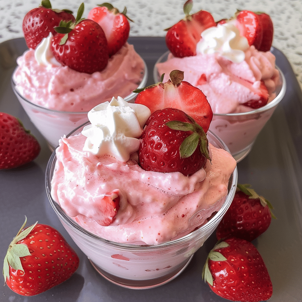 Fresh Strawberry Mousse 4 Fresh Strawberry Mousse 1