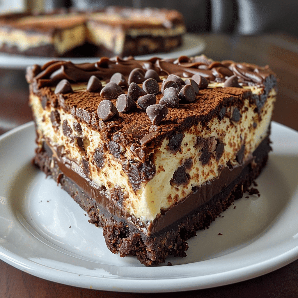 Fudgy Brownie Bottom Cheesecake