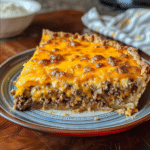 Impossible Cheeseburger Pie 1