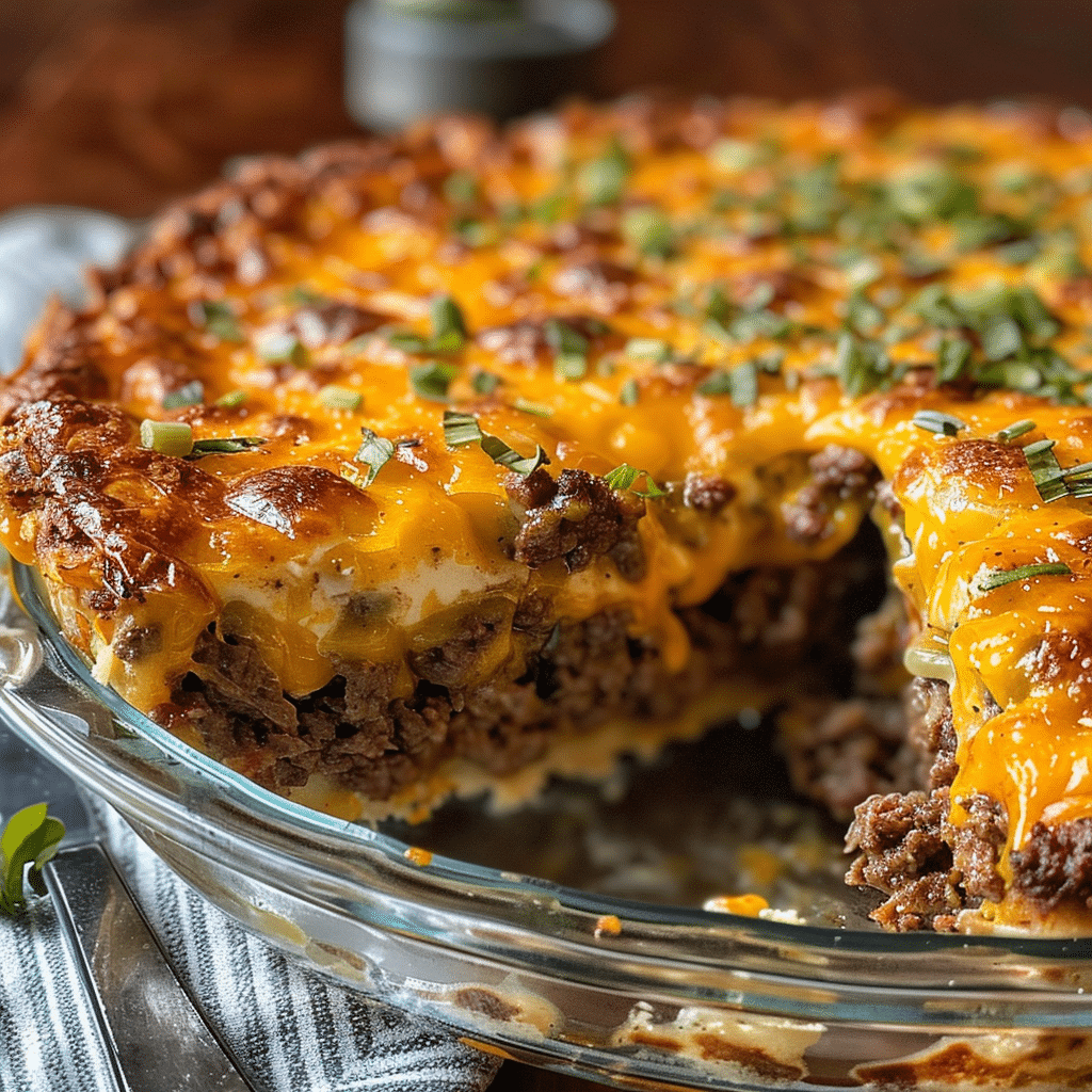 Impossible Cheeseburger Pie 4 Impossible Cheeseburger Pie