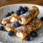Keto Blueberry Cream Cheese Roll Ups 1