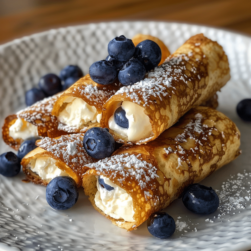 Keto Blueberry Cream Cheese Roll Ups 1