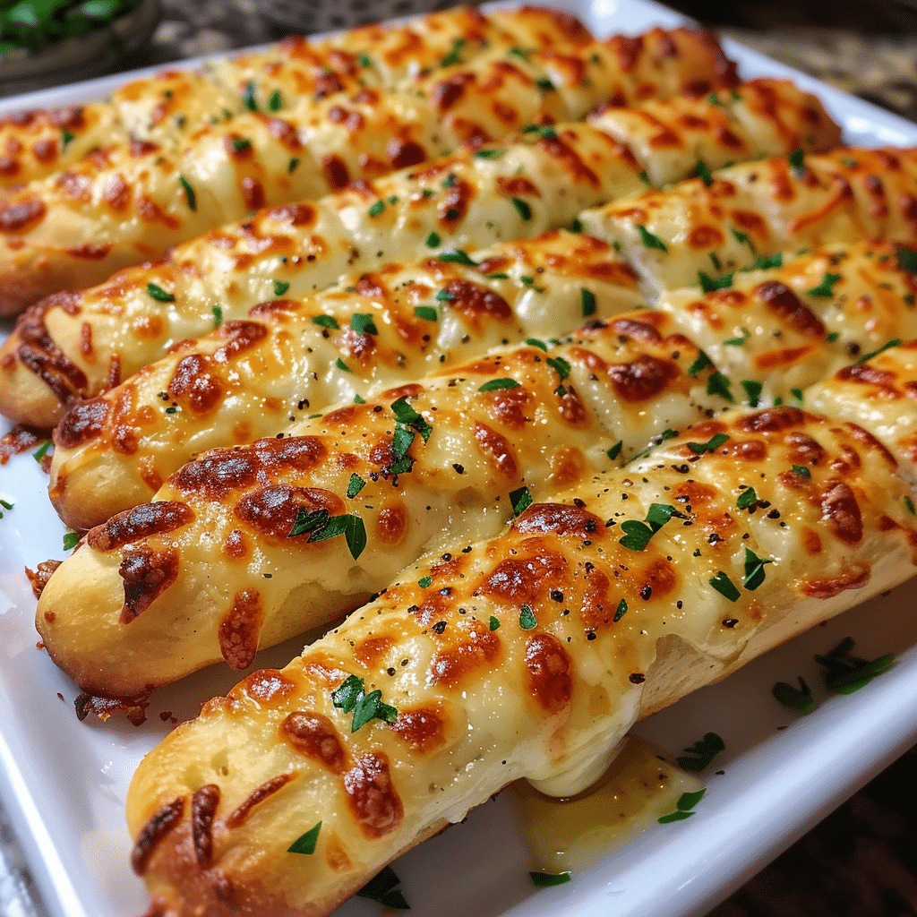 Keto Garlic Breadsticks 4 Keto Garlic Breadsticks