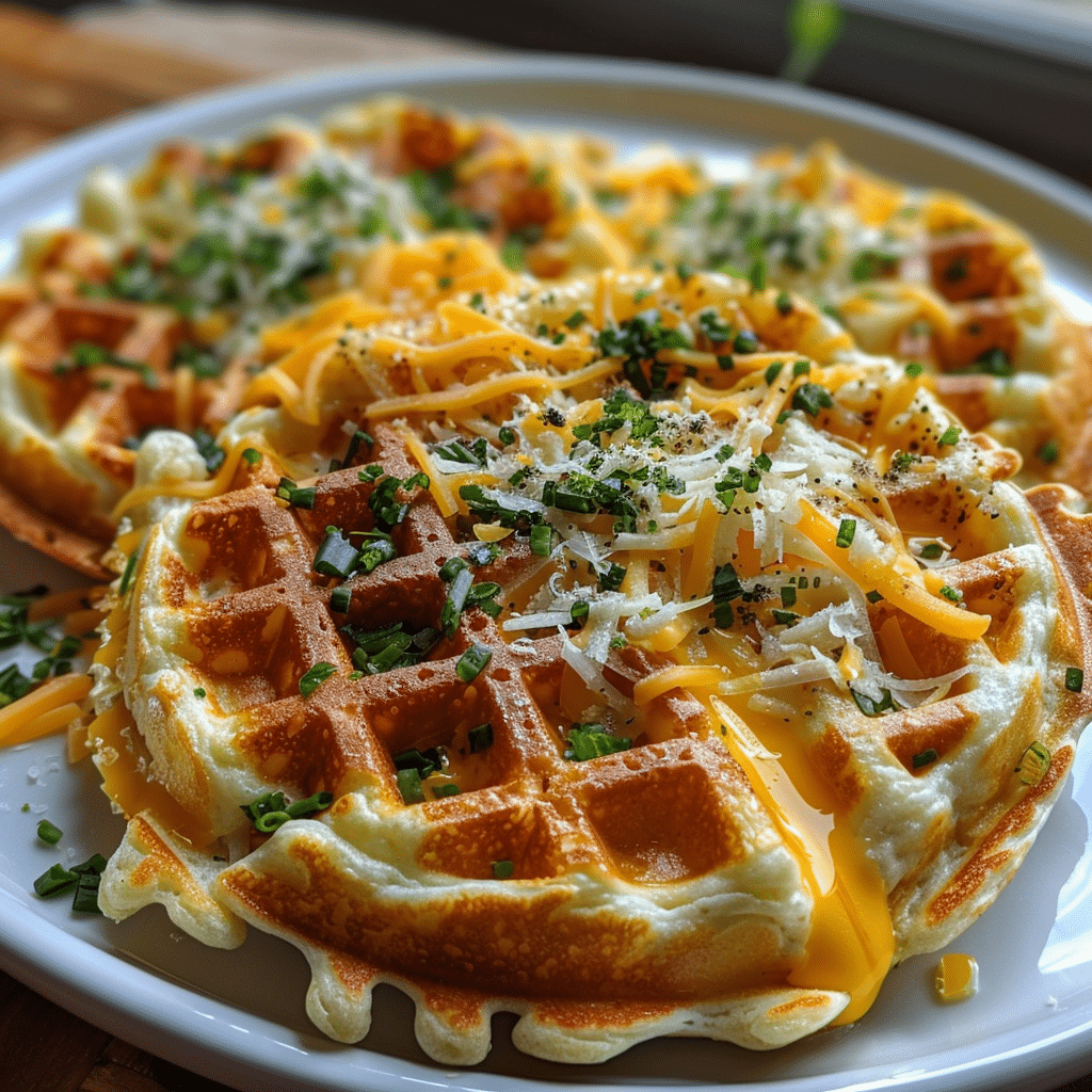 Low Carb Waffle Egg