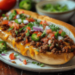Mexican Chopped Cheese Sandwich