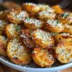 Mini Baked Parmesan Potato Rounds 1