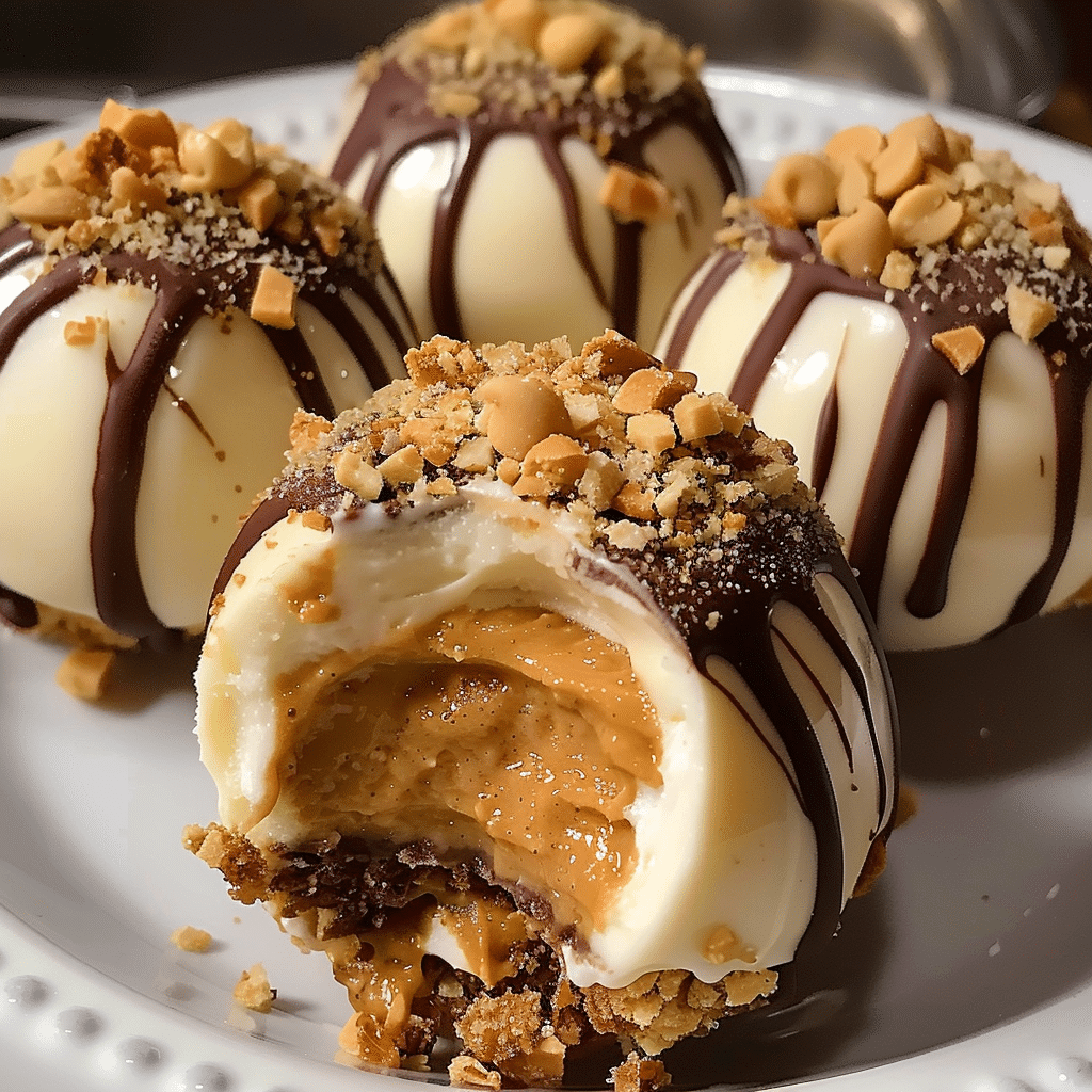 No-Bake Peanut Butter Cheesecake Balls 4 No Bake Peanut Butter Cheesecake Balls 1