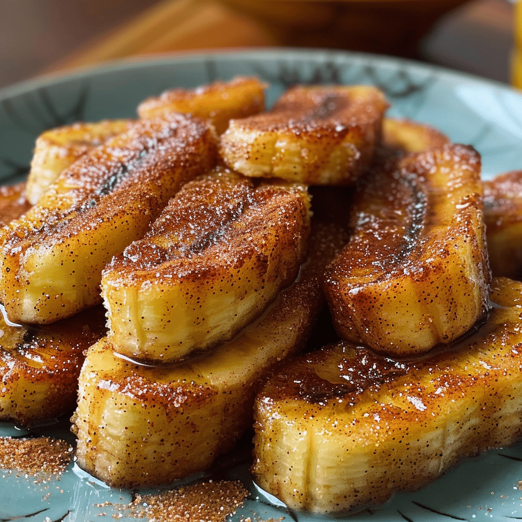 Pan-Fried Cinnamon Bananas 3 Pan Fried Cinnamon Bananas 1