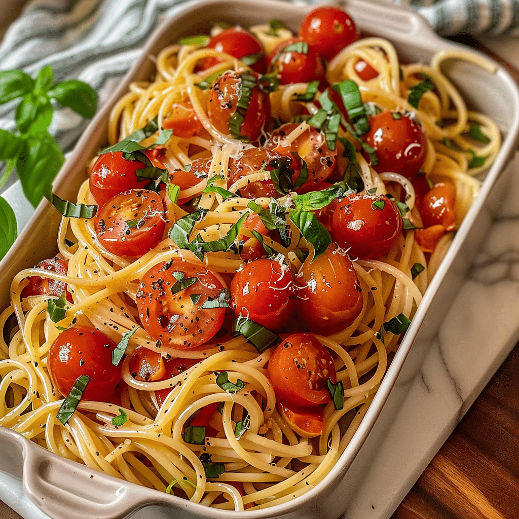 Quick Tomato Garlic Pasta 4 Quick Tomato Garlic Pasta 1