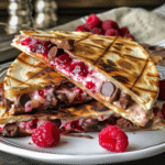 Raspberry Chocolate Chip Quesadilla 1