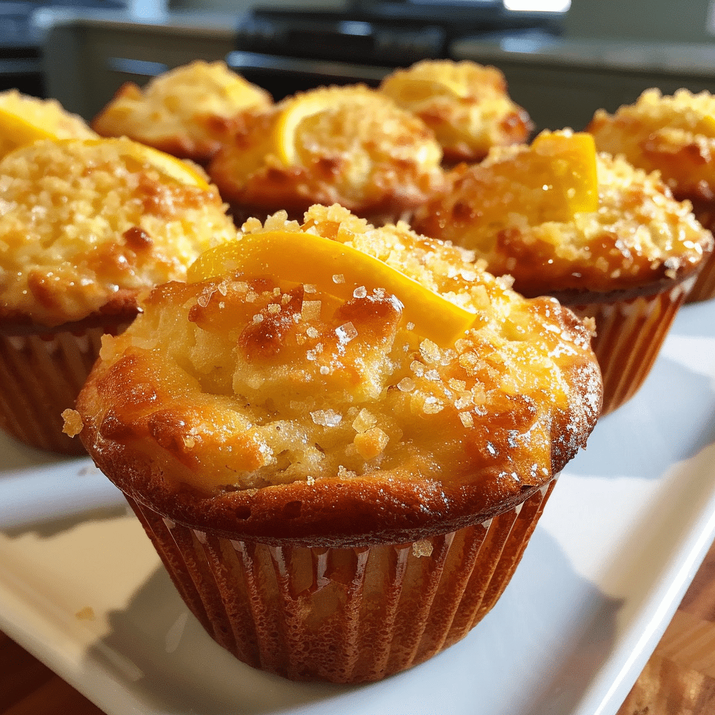 Ricotta Citrus Banana Muffins