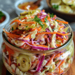 Spicy Pickle Slaw 1