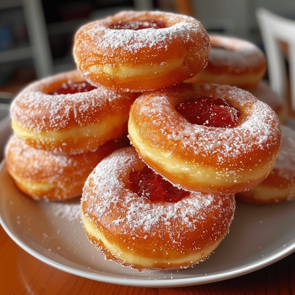 Sweet Jelly Donuts 4 Sweet Jelly Donuts