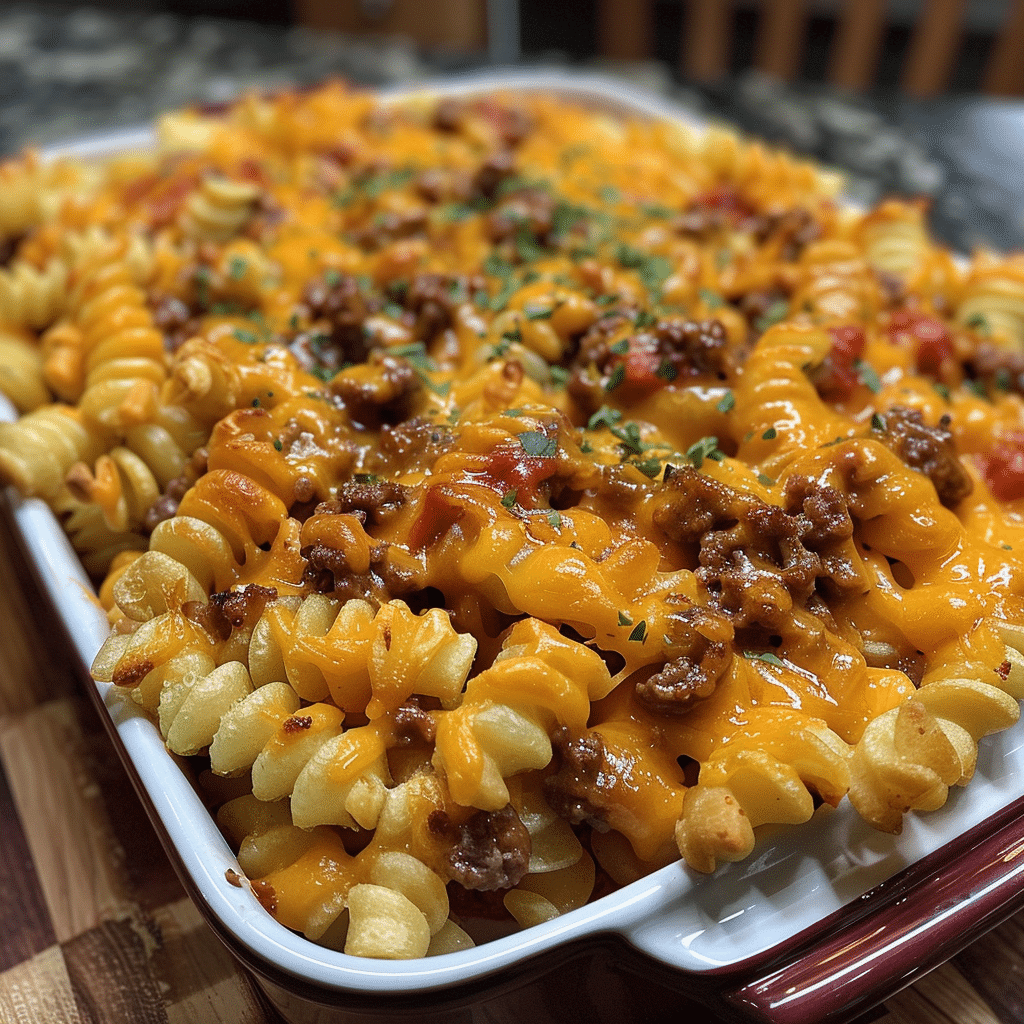 Cheeseburger French Fry Casserole 4 Cheeseburger French Fry Casserole
