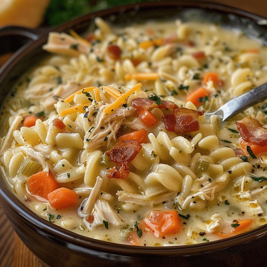 Crack Chicken Noodle Soup 1