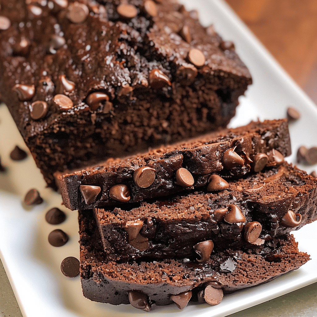 Double Chocolate Zucchini Bread