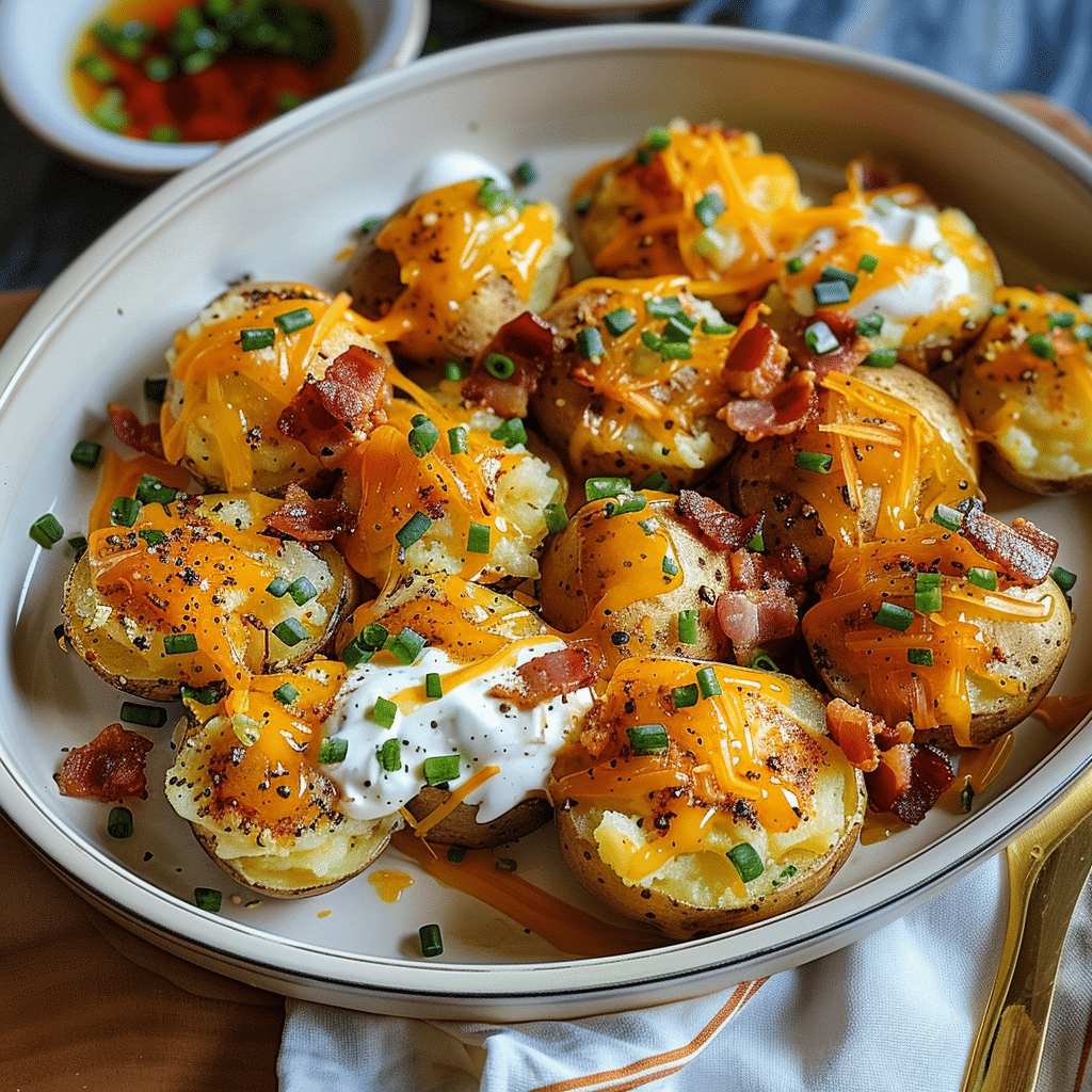 Loaded Smashed Potatoes 4 Loaded Smashed Potatoes