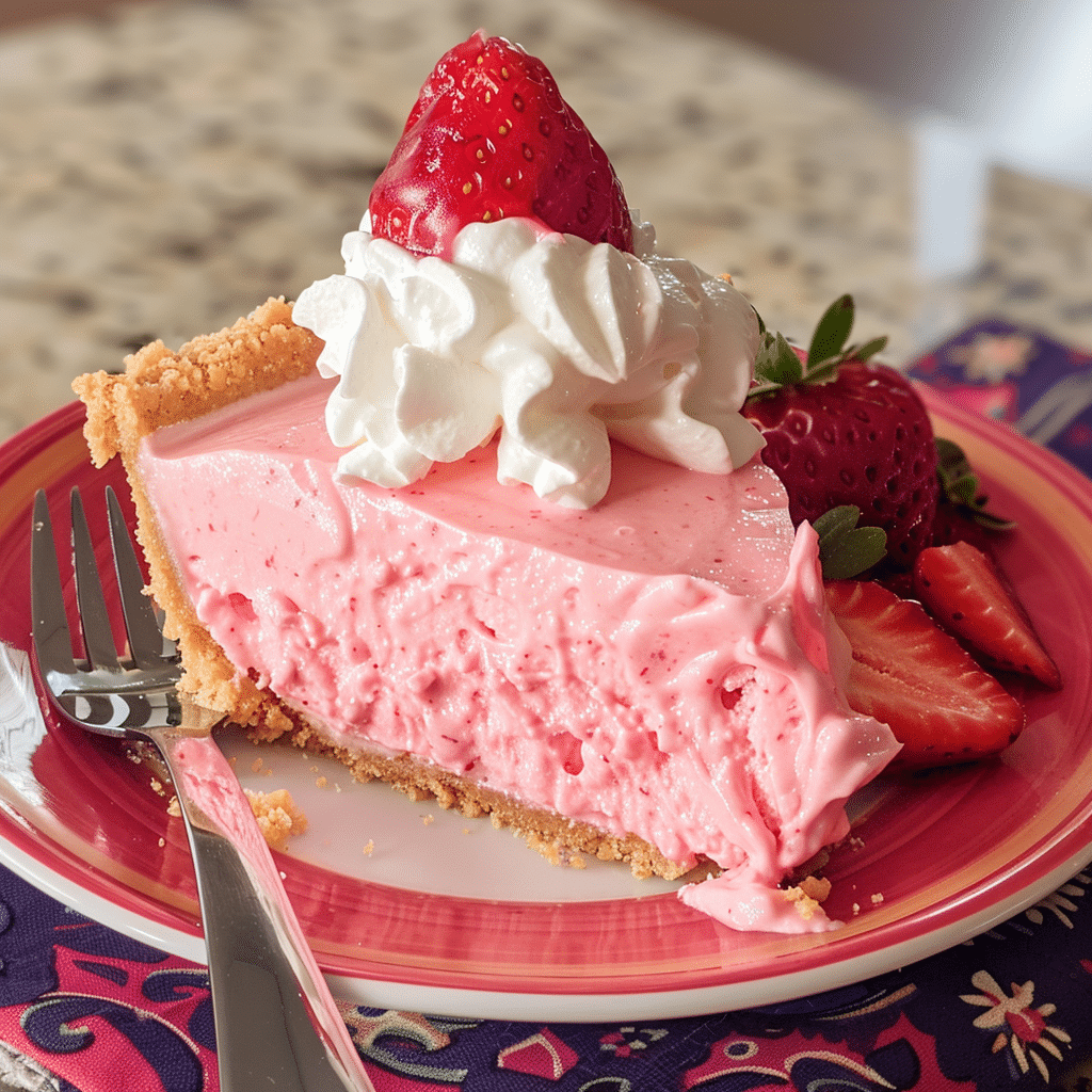 Strawberry Kool Aid Pie 1