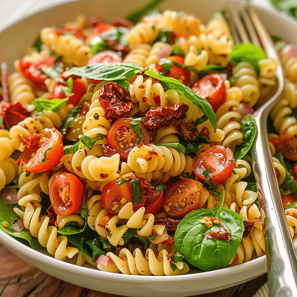 Sun Dried Tomato Pasta Salad