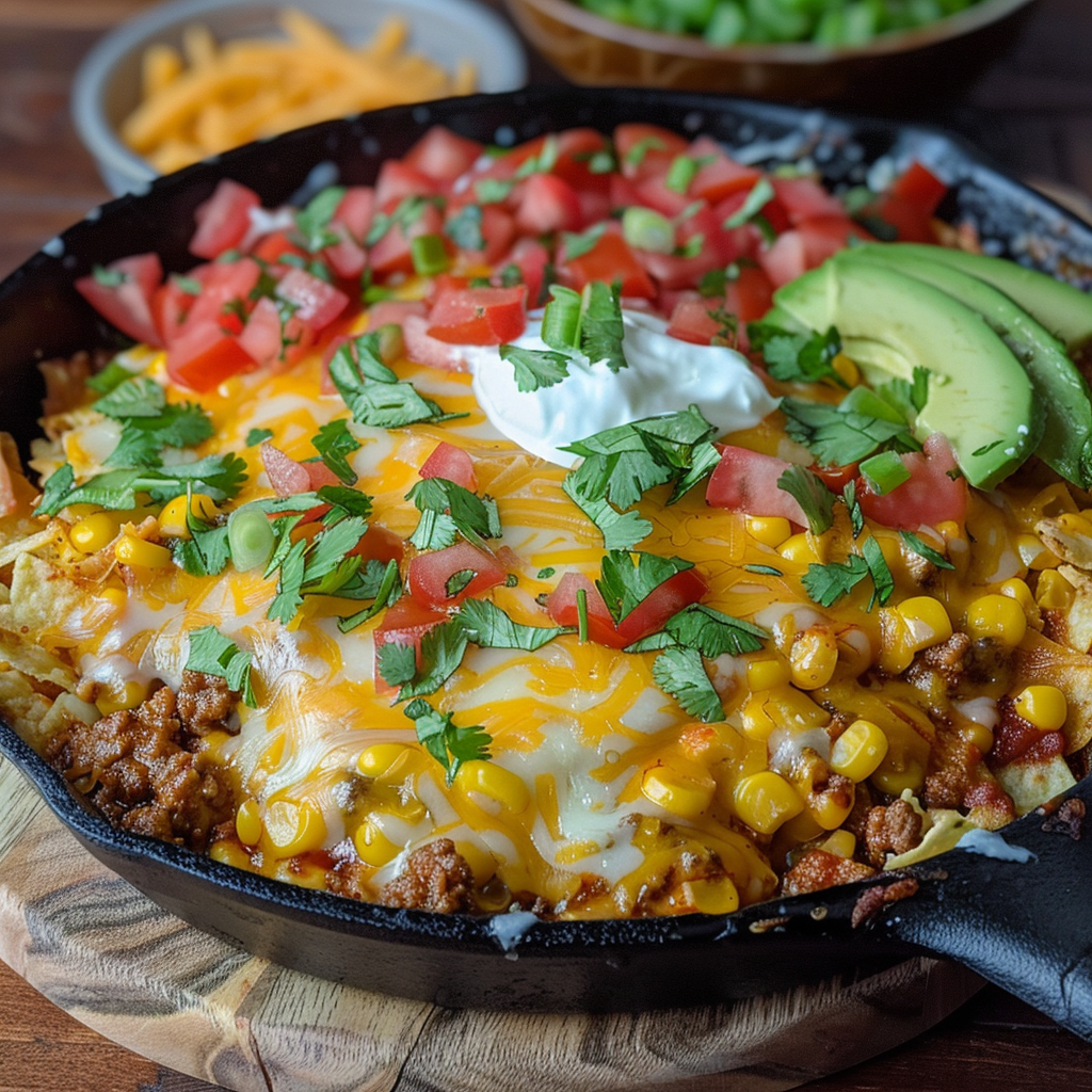 Hashbrown Enchilada Skillet 4 Hashbrown Enchilada Skillet 1