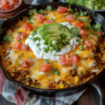 Hashbrown Enchilada Skillet