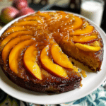 Moist Mango Upside Down Cake ١