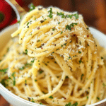 Parmesan Garlic Spaghetti