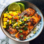 BBQ Salmon Bowls 1