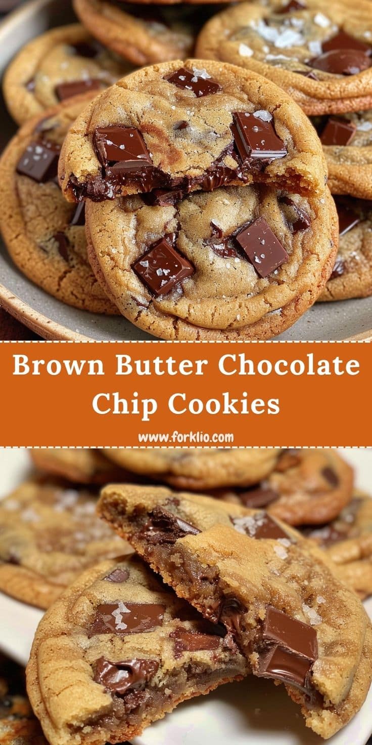 Chewy Brown Butter Chocolate Chip Cookies 6 Brown Butter Chocolate Chip Cookies