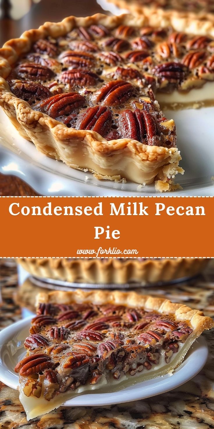 Condensed Milk Pecan Pie 6 Condensed Milk Pecan Pie