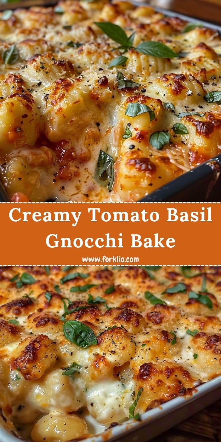 Creamy Tomato Basil Gnocchi Bake 6 Creamy Tomato Basil Gnocchi Bake