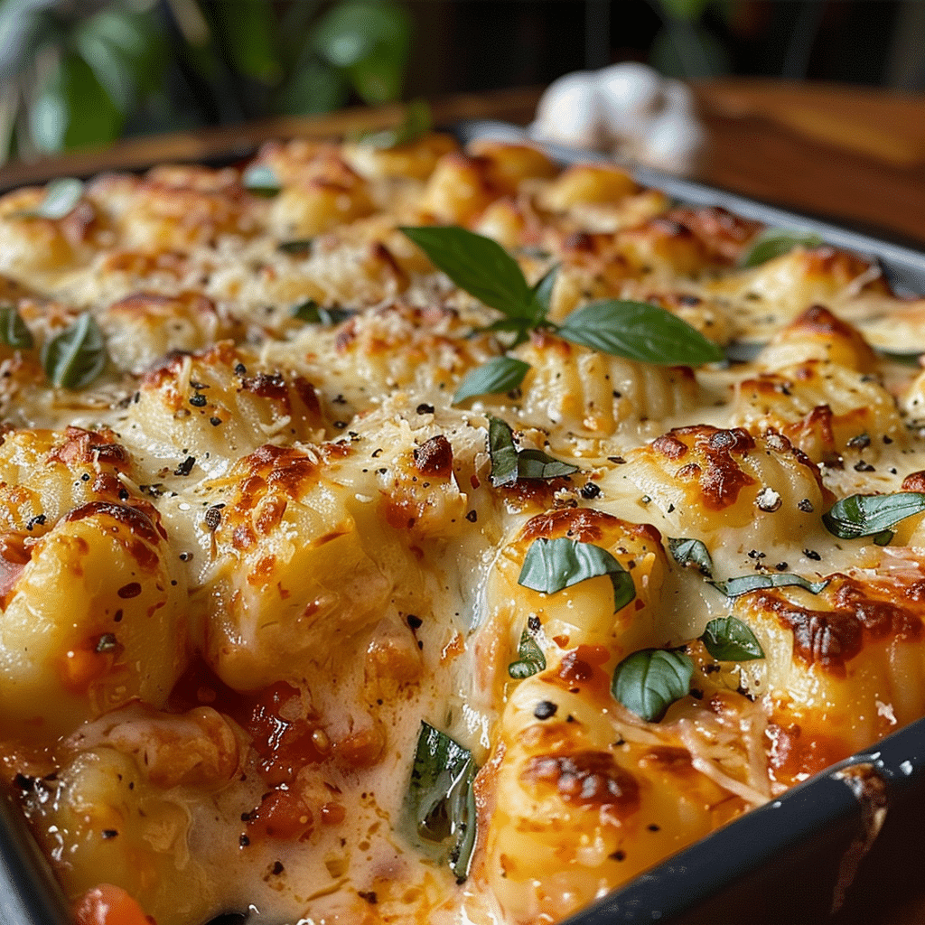 Creamy Tomato Basil Gnocchi Bake 5 Creamy Tomato Basil Gnocchi Bake